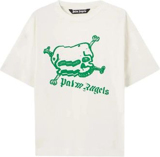 Palm Angels T-shirt Palm Angels - Heren - T-shirts - Wit - XL - Tops