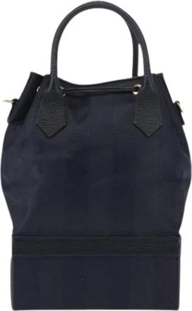 Fendi Pre-owned Bucket Bags, female, Blue, Size: ONE SIZE Pre-owned Vintage Bucket Bag