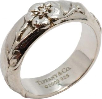 Tiffany & Co. Silver 925 Band Ring (Pre-Owned)