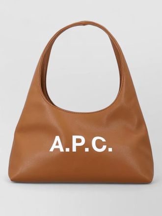 A.P.C. baby ninon recycled leather shoulder bag