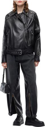 Pinko Mujer, Chaquetas, Negro, Talla: S