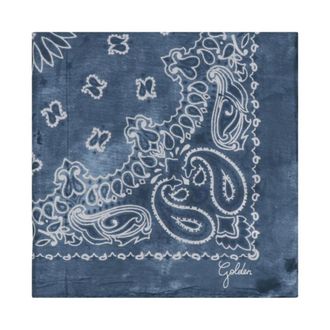 Golden Goose Foulard - Accessories - Hombre - Azul - ONE SIZE