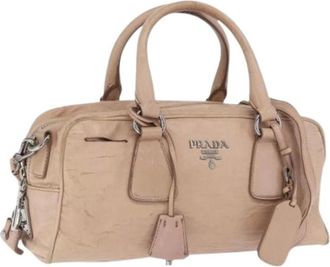 Prada Pre-owned Handbags, female, Pink, Size: ONE SIZE Pre-owned Vintage Hand Bag