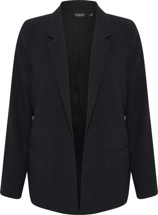 Soaked In Luxury Zwarte Blazer met Lange Mouwen - Dames - Blazers - Zwart - S - Jassen