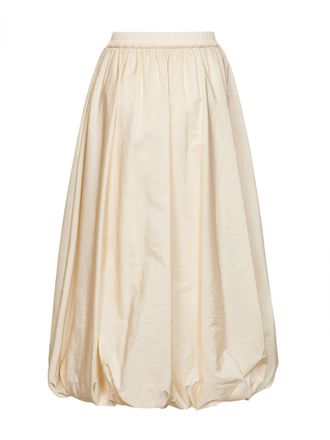 Max Mara Balloon Hem Skirt - Beige