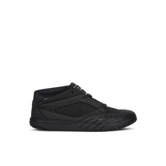 Givenchy Sneakers, male, Black, 9 UK, Mid-Top Trainers with 4G Emblem
