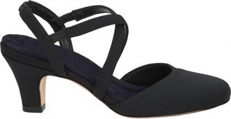 Drew Womens Caliente Comfort Pump Heels In Black Micro