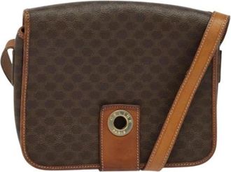 Celine Pre-owned Leather celine-bags - Dames - Vintage Schoudertas - Bruin - ONE Size - Leer - Vintage