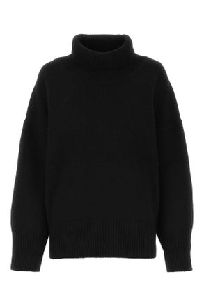 Chlo&eacute; Black Cashmere Oversize Sweater