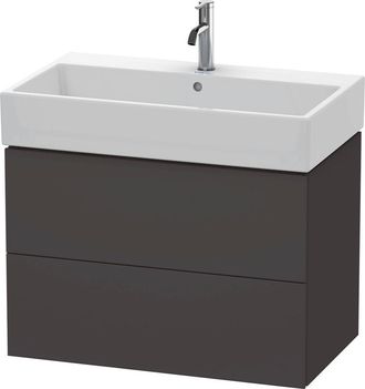 Duravit Duravit L-cube Mueble Bajo Lavabo Suspendido, 2 Cajones