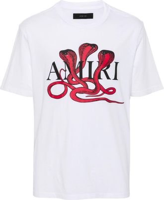 Amiri Poison cotton T-shirt - men - Cotton - S - White