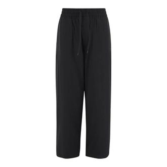 Autry Wide Trousers, female, Black, Size: XL Stretch Nylon Jogging Trousers