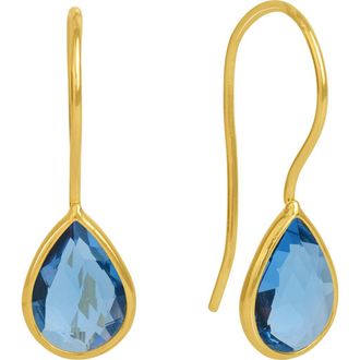 Dean Davidson Nosara Droplet Earrings in Midnight Blue at Nordstrom