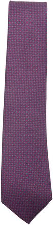Errico Formicola patterned silk tie - Viola