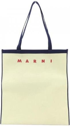 Marni Pre-owned Tote Bags, female, Yellow, Size: ONE SIZE Pre-owned Fabric Tote