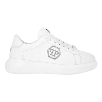 Philipp Plein unisex, Schoenen, Wit, Maat: 42 EU Leer