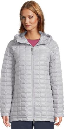 The North Face THERMOBALLtm Hooded Parka Womens Coat Blue Flax : 2XL, Polyester/Synthetic