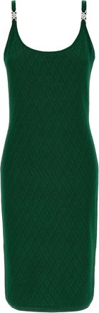 Versace Medusa Abiti Verde-Donna