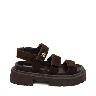 Steve Madden Glorias Sandal CHOCOLATE BROWN SUEDE