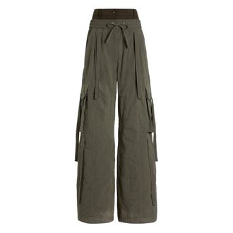 Dolce & Gabbana Pantaloni Verde-Donna