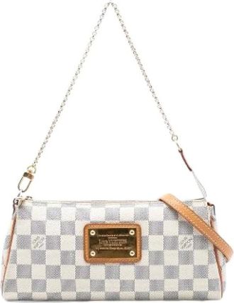 Louis Vuitton Pre-owned Shoulder Bags, female, White, Size: ONE SIZE Pre-owned Eva