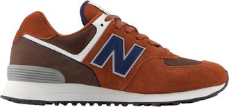 New Balance 574 Classic su&egrave;de sportschoenen voor heren (Bruin/Grijs)