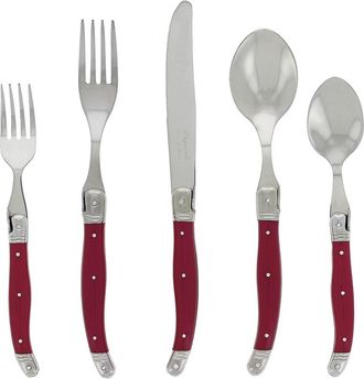 French Home Laguiole 20Pc Stainless Steel Flatware Set