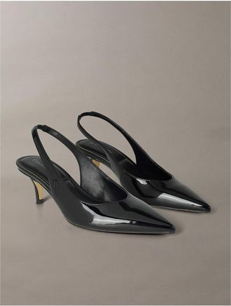 Calvin Klein Womens Womens Emyrsen Slingback Heel - Black - 6H