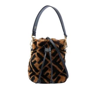 Fendi Bolso tipo cubo Pre-owned Mon Tresor - Pre-owned - Mujer - Marr&oacute;n - ONE SIZE