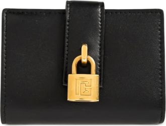 Balmain Portafoglio con lucchetto - Nero