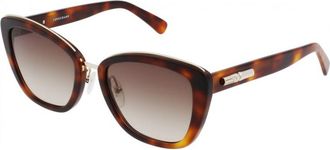 Longchamp Womens LO687S-214 LO687S 53 214 Fashion Sunglasses - Brown - One Size