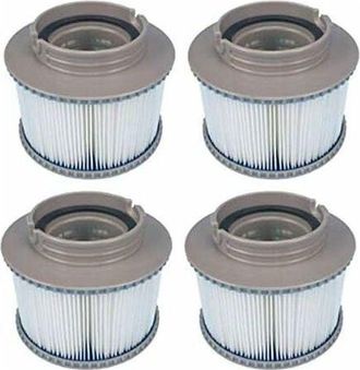 OEM Royaluxe -lot De 4 Filtres De Rechange Pour Mspa Fd2089, Pompe &Agrave; Cartouche Filtrante Adapt&eacute;e Pour Mspa Tous Les Spas Actuels