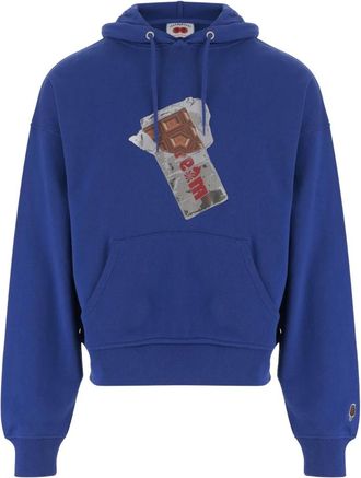 Icecream Hoodie - Heren - Hoodies - Blauw - XL - Katoen - Hoodies & sweatvesten
