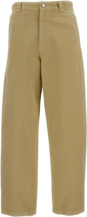 A.P.C. Wijde Broeken - Heren - Wijde Broeken - Beige - XL - Katoen - Broeken
