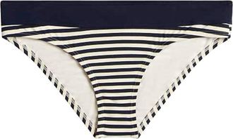 Carve Designs Womens Stinson Bikini Bottom In Navy Stripe