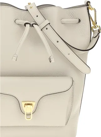 Coccinelle Womens Shoulder Bag Beat Eucalyptus Calf Leather (bos Taurus)