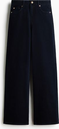 H&M Wide High Waist Jeans - Blue