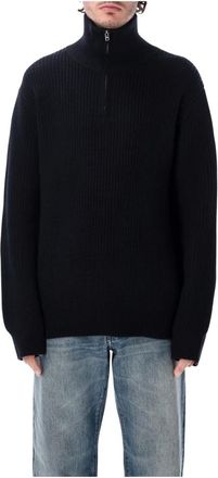 A.P.C. Su&eacute;ter Camioner - Knitwear - Hombre - Azul - M