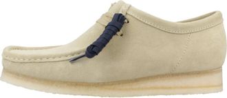 Clarks Wallabee - Heren - Veterschoenen - Beige - 46 EU - Su&egrave;de - Schoenen