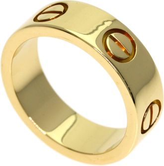 Cartier Yellow Gold (18K) Band Ring (Pre-Owned)