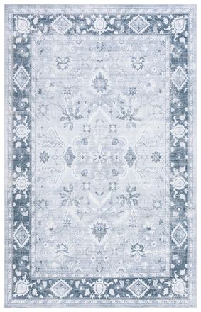 Safavieh Alfombra poli&eacute;ster grigio chiaro/grigio verde 152 x 244 cm