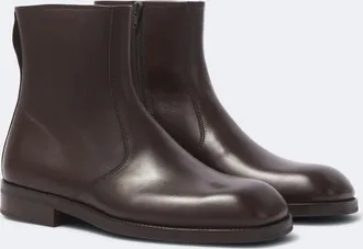 Christophe Lemaire Leather ankle boots