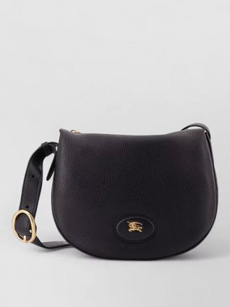 Burberry check leather shoulder bag