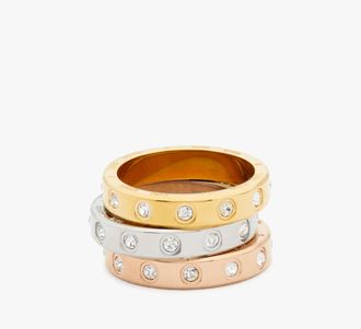 Kate Spade New York Set In Stone Ring Set