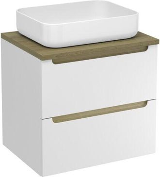 Puma Naturel - Mobile bagno Natural Stilla 60x60x45 cm bianco (STILLAD06056DBK)