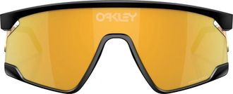 Oakley Metalen Frame Zonnebril - Heren - Zonnebrillen - Zwart - 39 MM - Accessoires