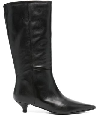 Thea Mika Stivali a punta - Nero
