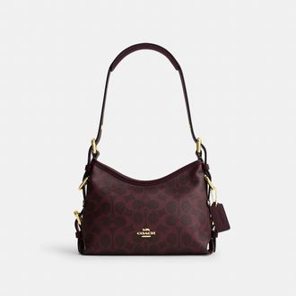 Coach Laurel Shoulder Bag 22 With Buckles In Signature Canvas
