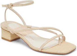 Dolce Vita Karlos Ankle Strap Sandal in Natural Leather at Nordstrom, Size 7.5