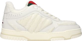 Gucci Damens Turnschuhe aus grauem Leder